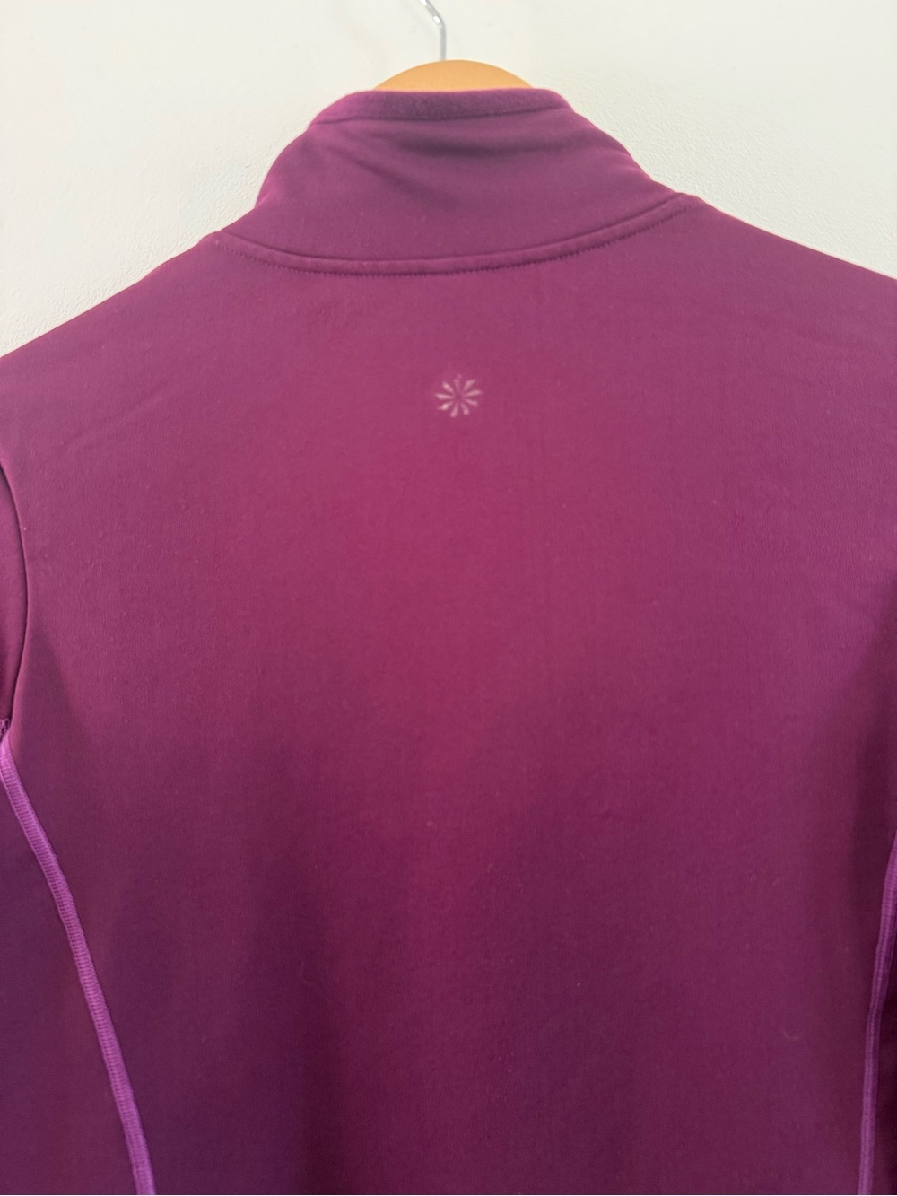 Athleta Full Zip Athletic Jacket Hoodie Running Workout Sporty Activewear Size M - Picture 8 of 13